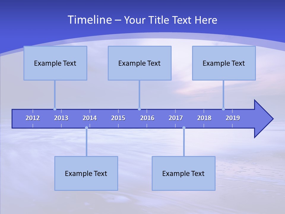 Night Weather Touristic PowerPoint Template
