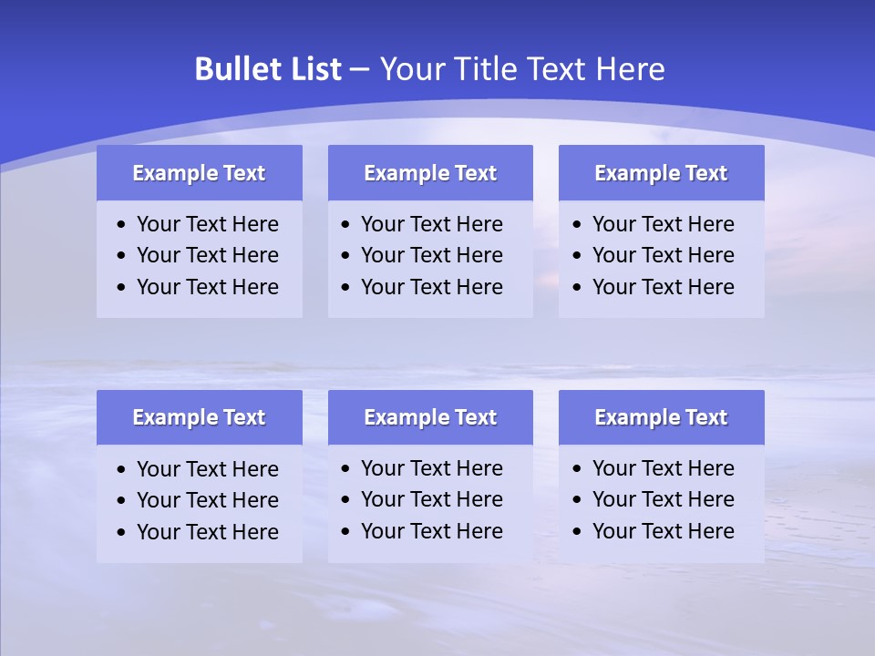 Night Weather Touristic PowerPoint Template