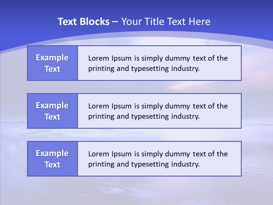 Night Weather Touristic PowerPoint Template