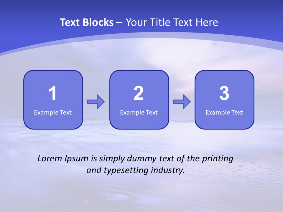 Night Weather Touristic PowerPoint Template