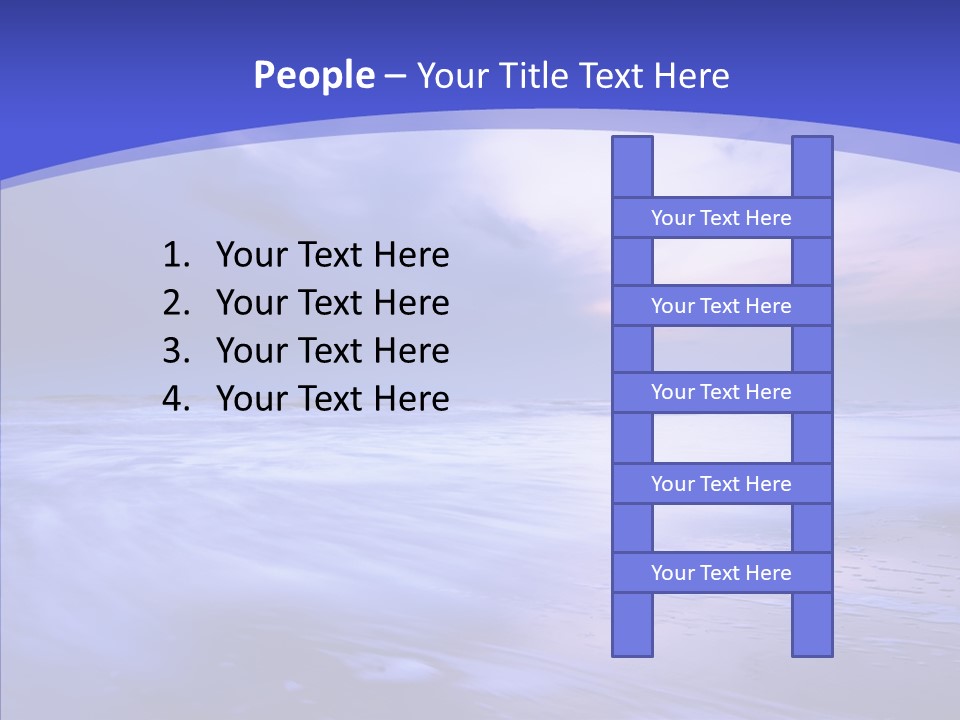 Night Weather Touristic PowerPoint Template