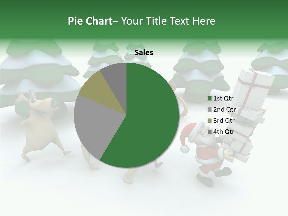 Gift Snow Presents PowerPoint Template