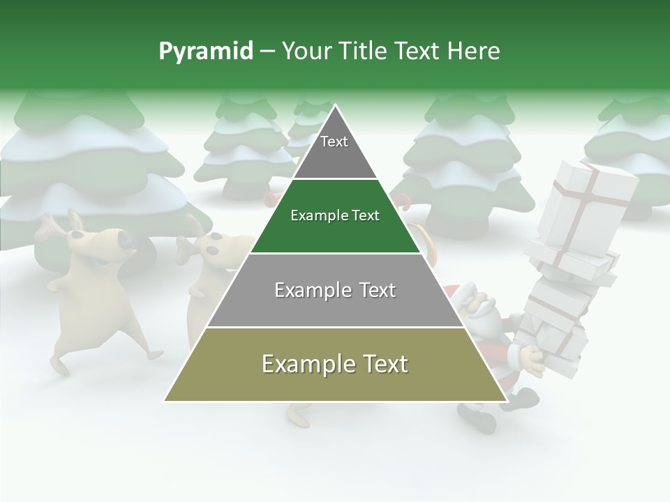 Gift Snow Presents PowerPoint Template