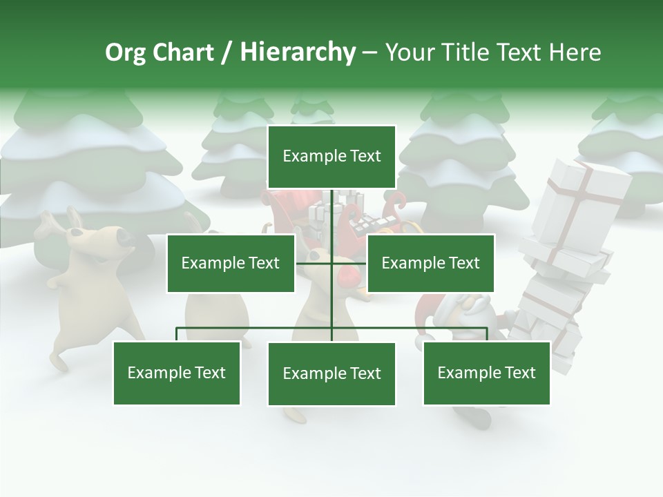 Gift Snow Presents PowerPoint Template