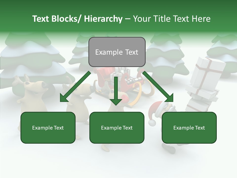 Gift Snow Presents PowerPoint Template