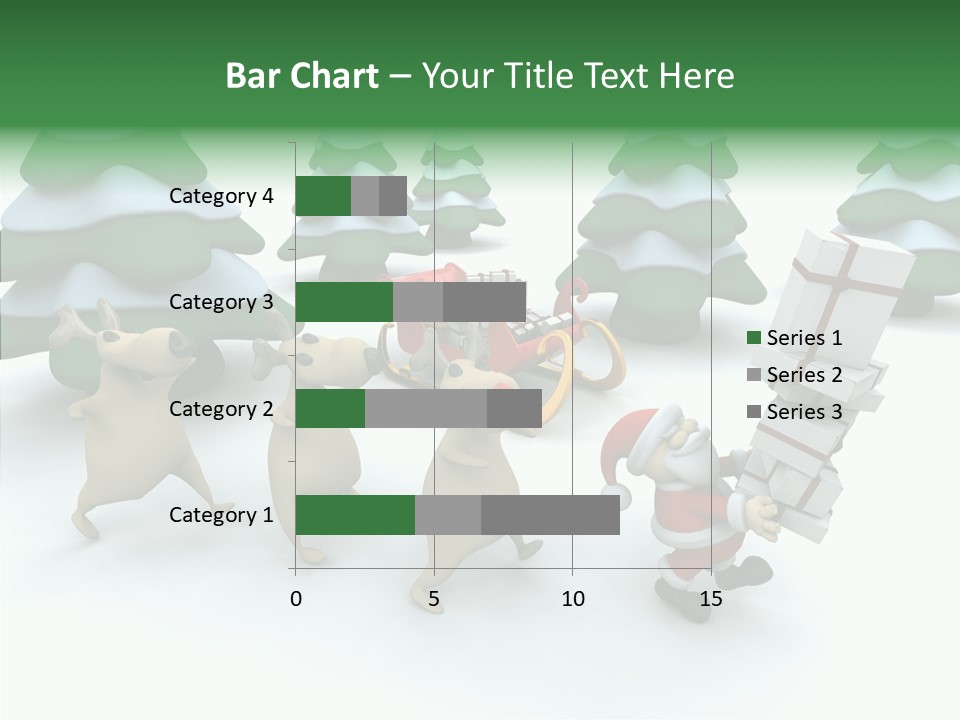 Gift Snow Presents PowerPoint Template