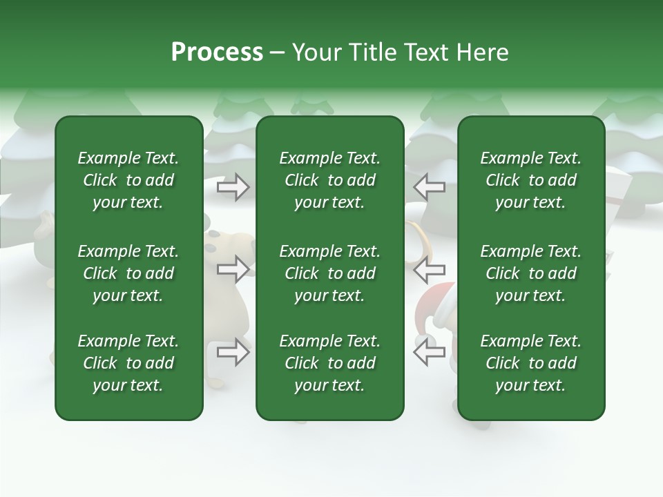 Gift Snow Presents PowerPoint Template