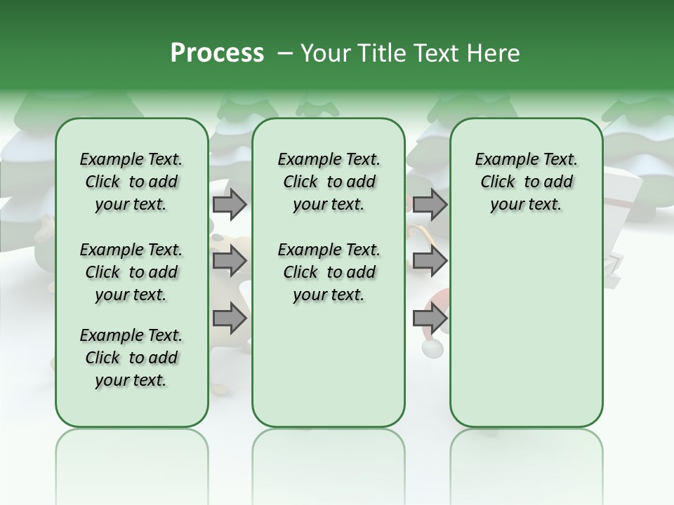 Gift Snow Presents PowerPoint Template