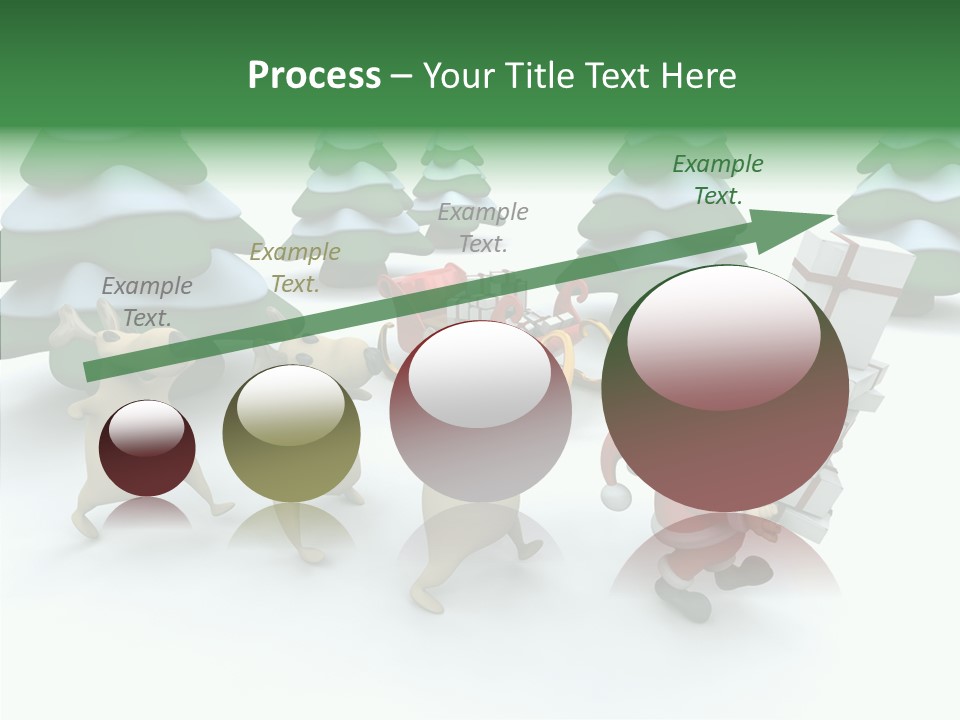 Gift Snow Presents PowerPoint Template