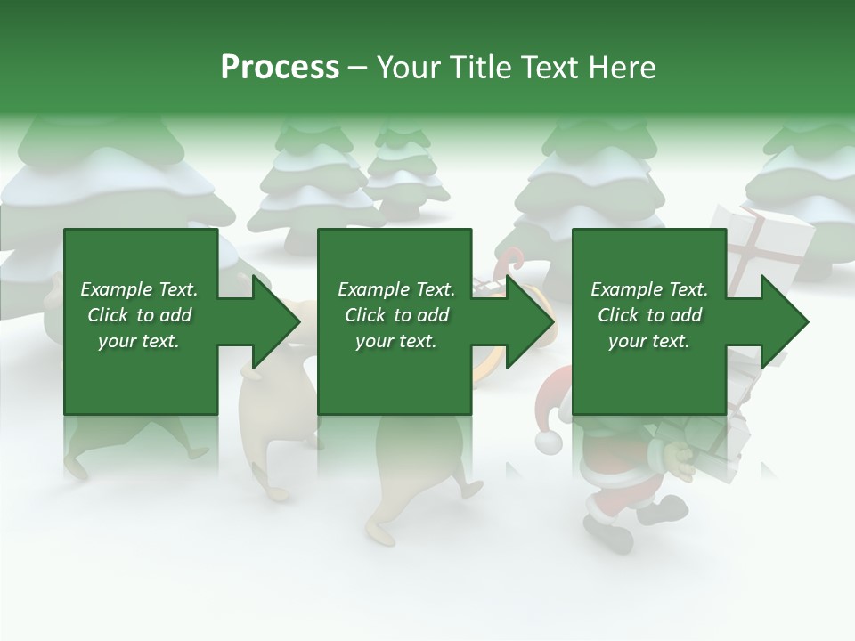 Gift Snow Presents PowerPoint Template