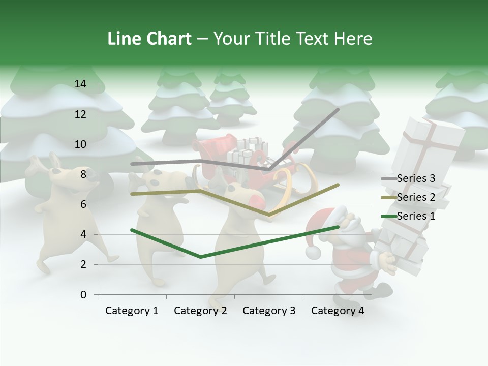 Gift Snow Presents PowerPoint Template
