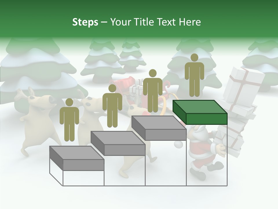 Gift Snow Presents PowerPoint Template