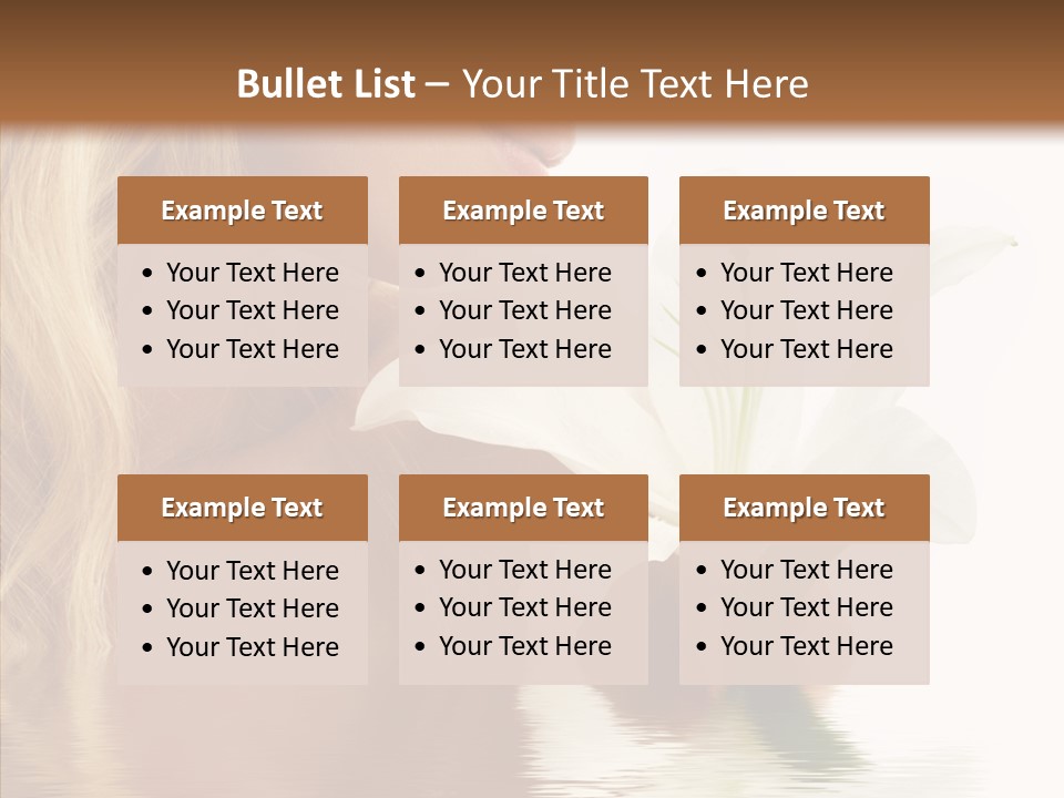 Bare Woman Looking PowerPoint Template