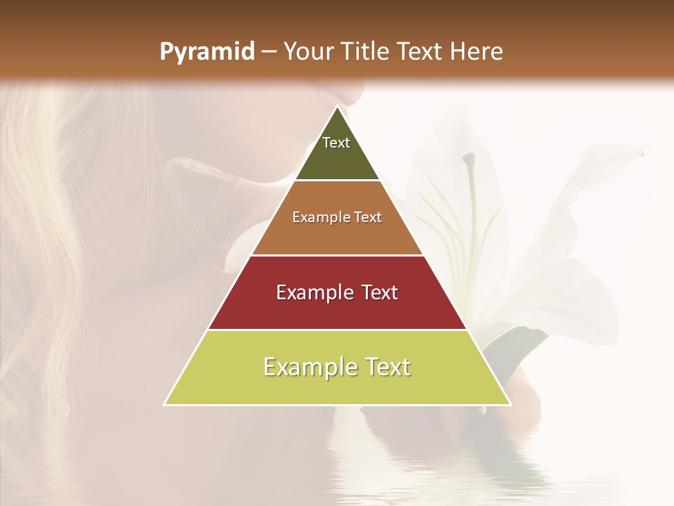 Bare Woman Looking PowerPoint Template