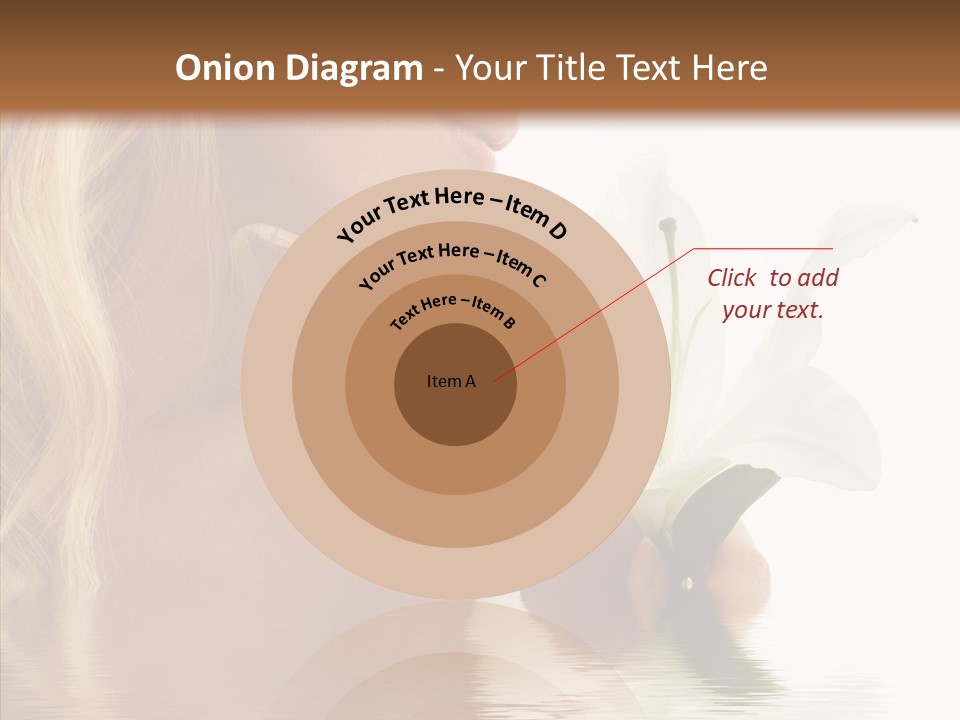 Bare Woman Looking PowerPoint Template