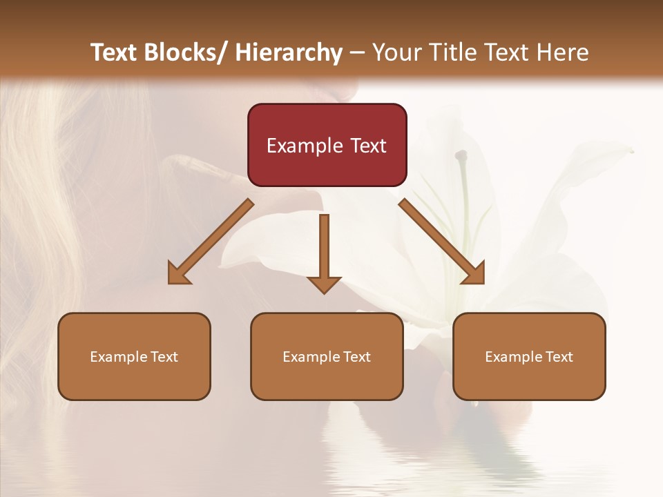 Bare Woman Looking PowerPoint Template