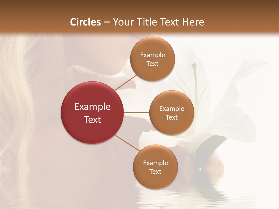 Bare Woman Looking PowerPoint Template