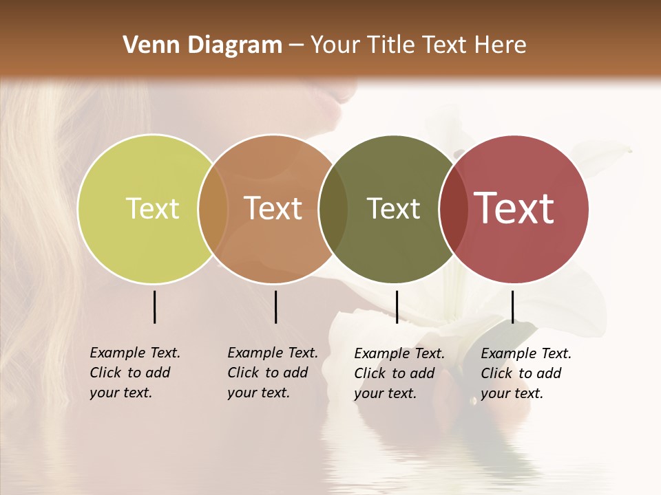 Bare Woman Looking PowerPoint Template