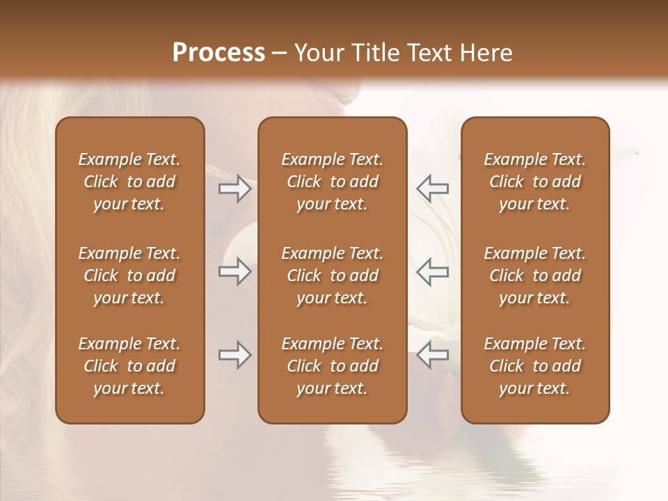 Bare Woman Looking PowerPoint Template