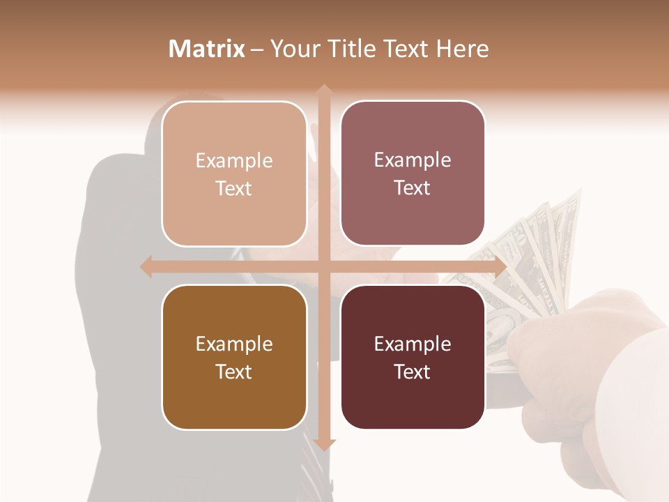 Uncorrupted Refusal Earn PowerPoint Template