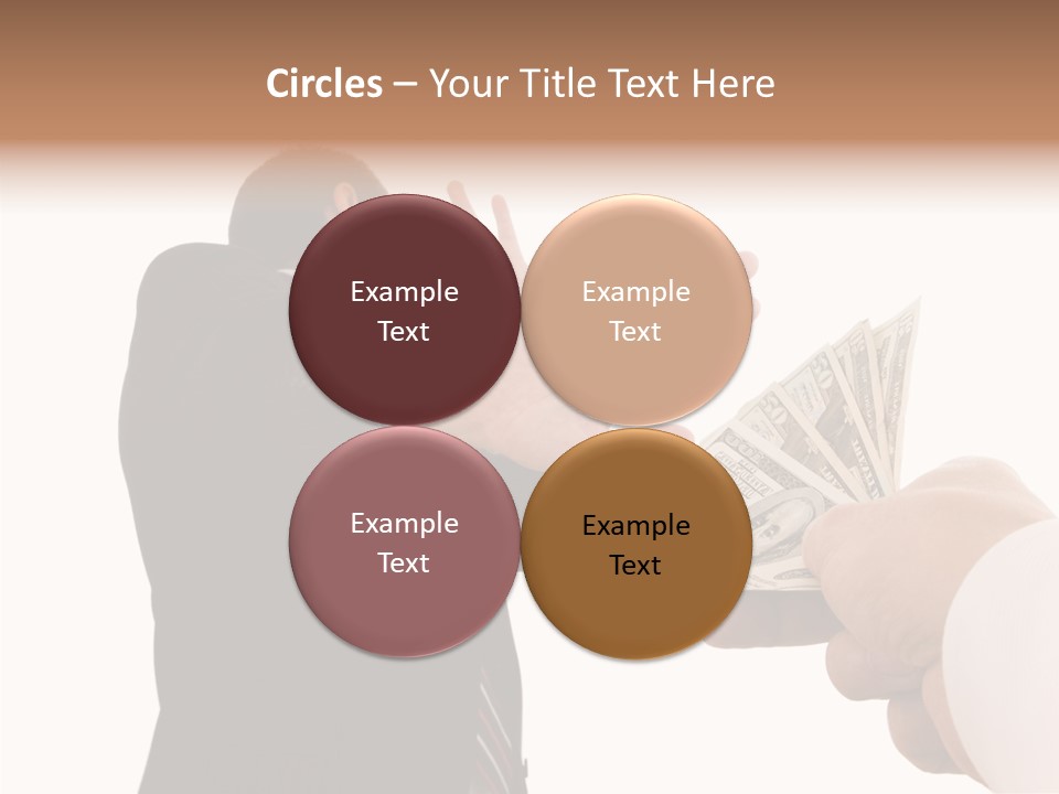 Uncorrupted Refusal Earn PowerPoint Template