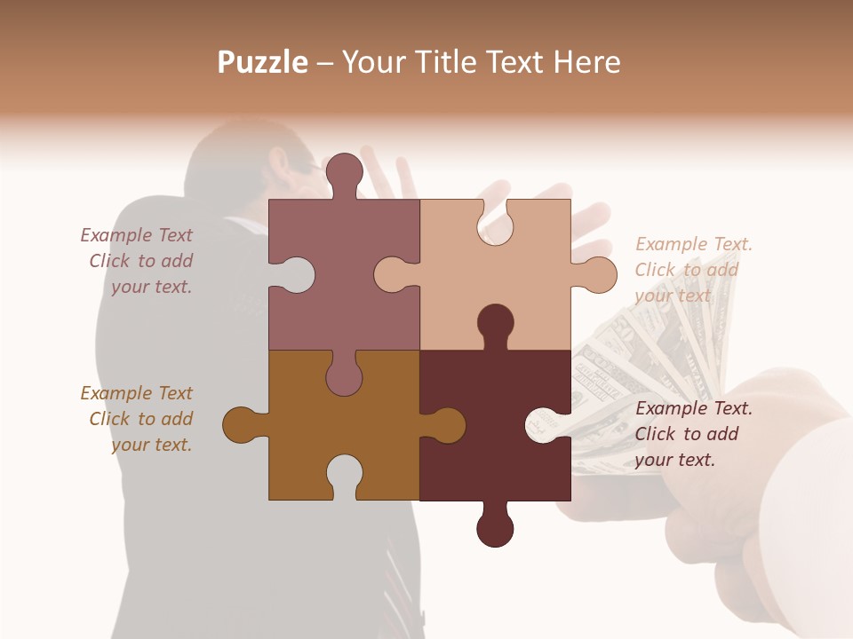 Uncorrupted Refusal Earn PowerPoint Template