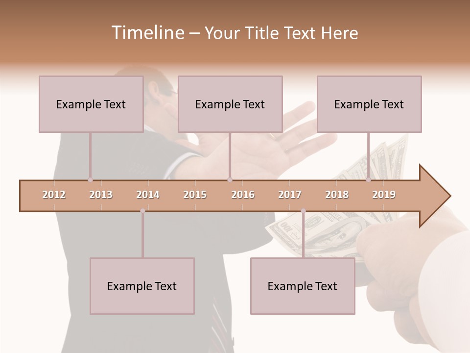 Uncorrupted Refusal Earn PowerPoint Template
