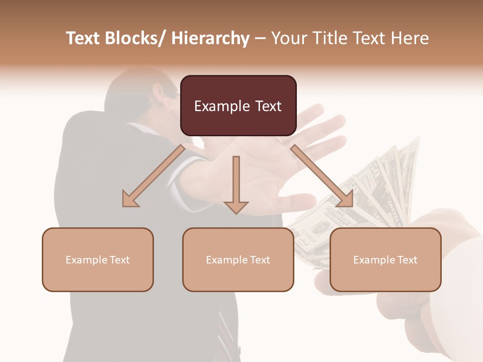 Uncorrupted Refusal Earn PowerPoint Template