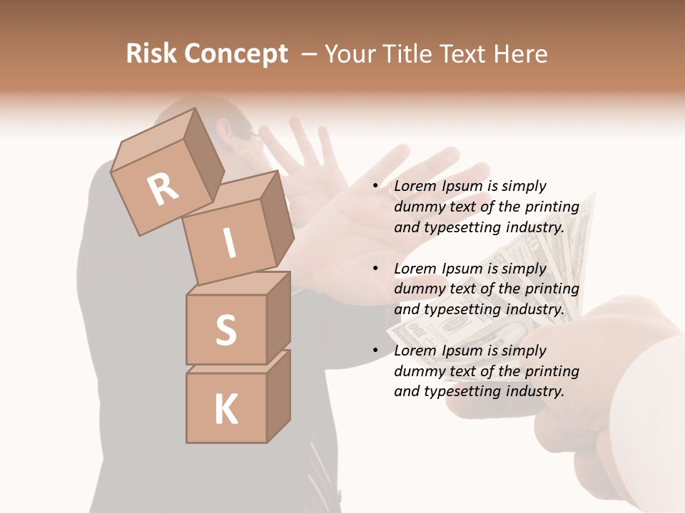 Uncorrupted Refusal Earn PowerPoint Template