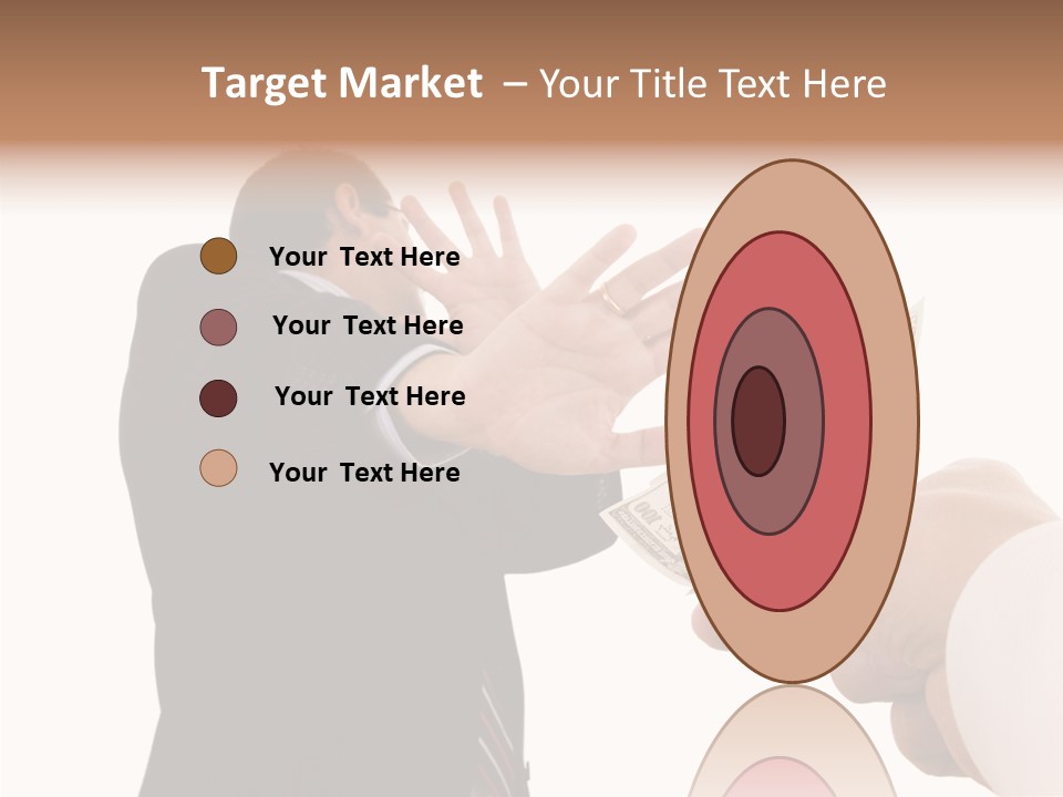 Uncorrupted Refusal Earn PowerPoint Template