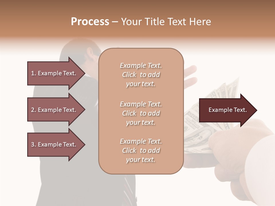 Uncorrupted Refusal Earn PowerPoint Template