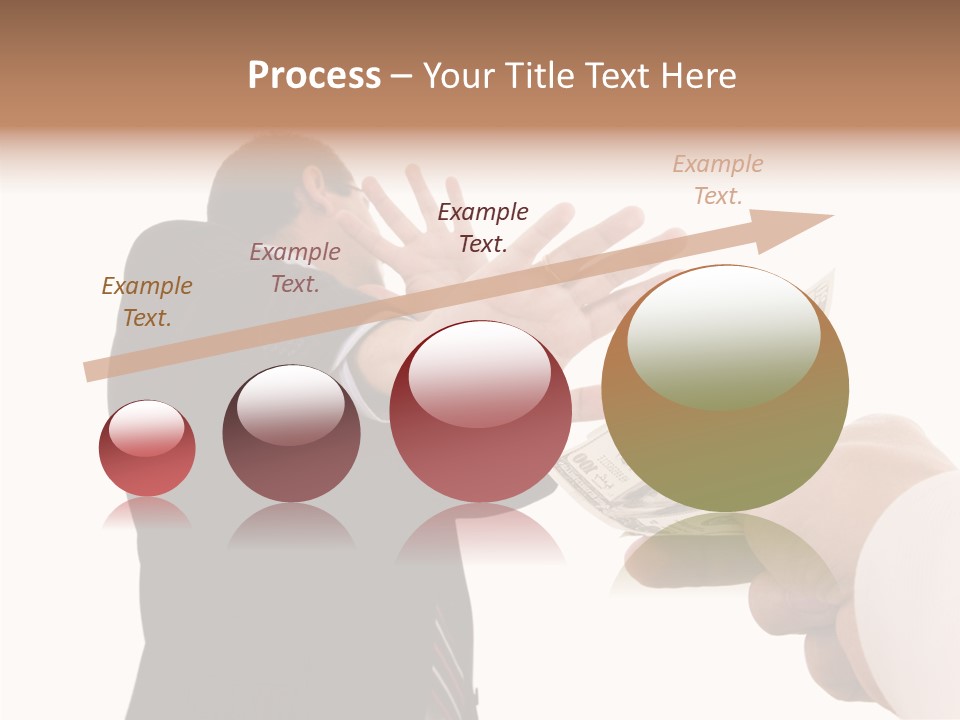 Uncorrupted Refusal Earn PowerPoint Template
