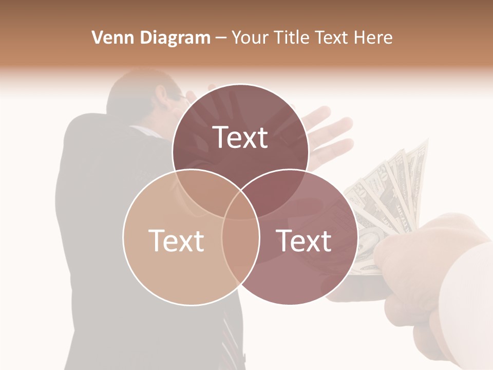 Uncorrupted Refusal Earn PowerPoint Template