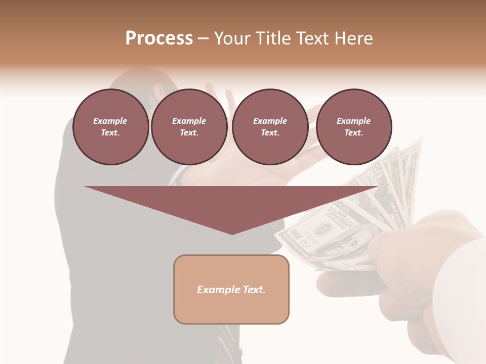 Uncorrupted Refusal Earn PowerPoint Template