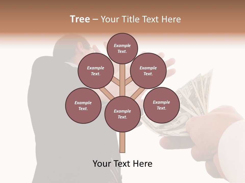 Uncorrupted Refusal Earn PowerPoint Template