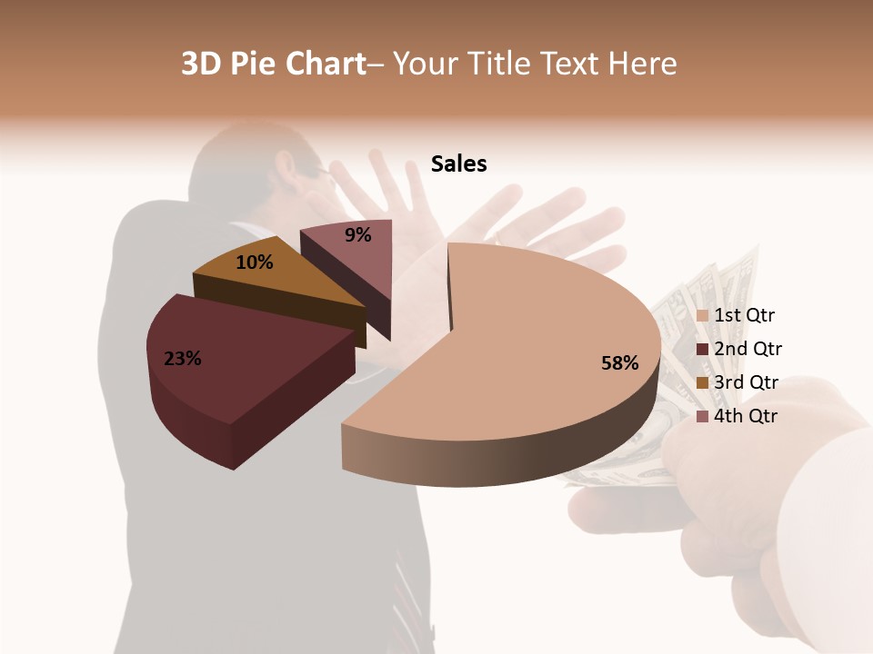 Uncorrupted Refusal Earn PowerPoint Template