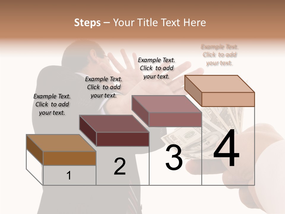 Uncorrupted Refusal Earn PowerPoint Template