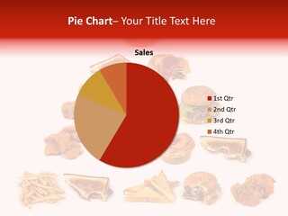 Object Food Nuggets PowerPoint Template