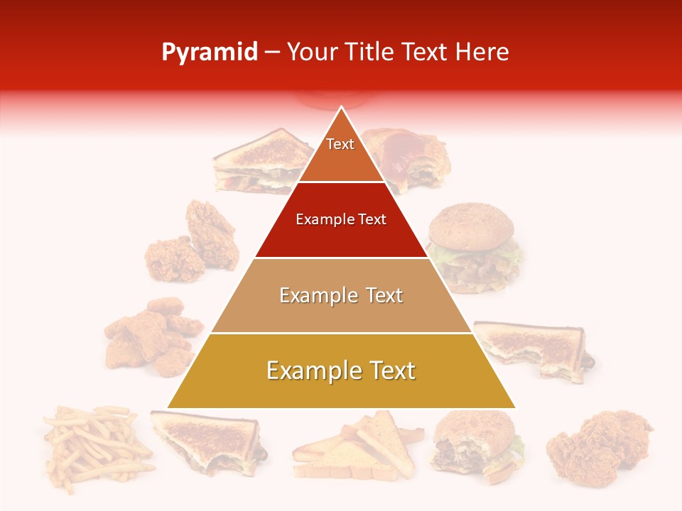 Object Food Nuggets PowerPoint Template