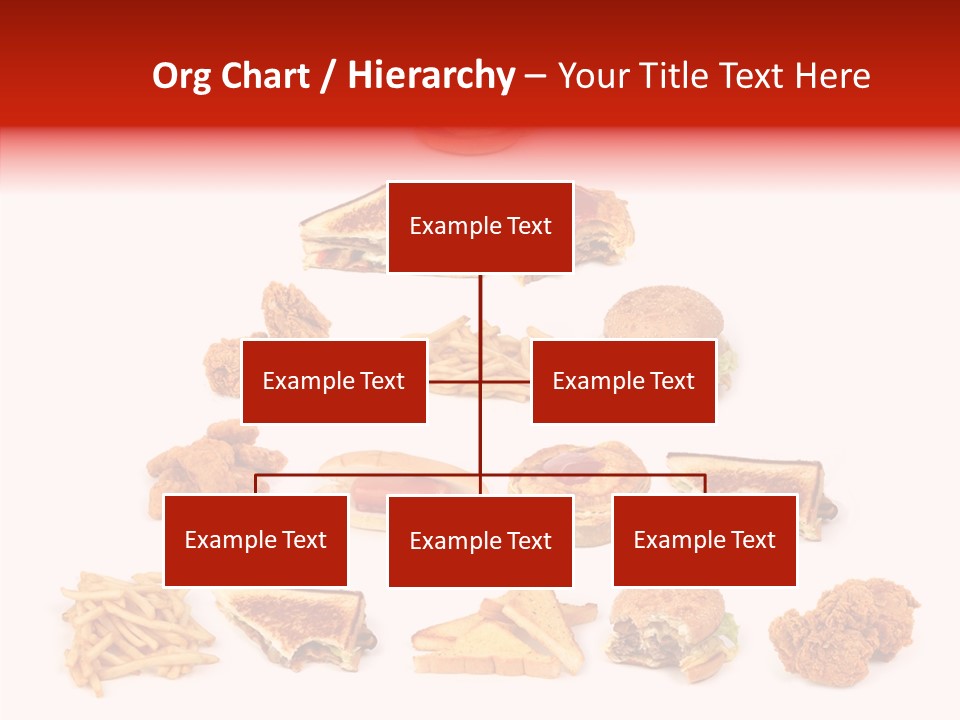 Object Food Nuggets PowerPoint Template