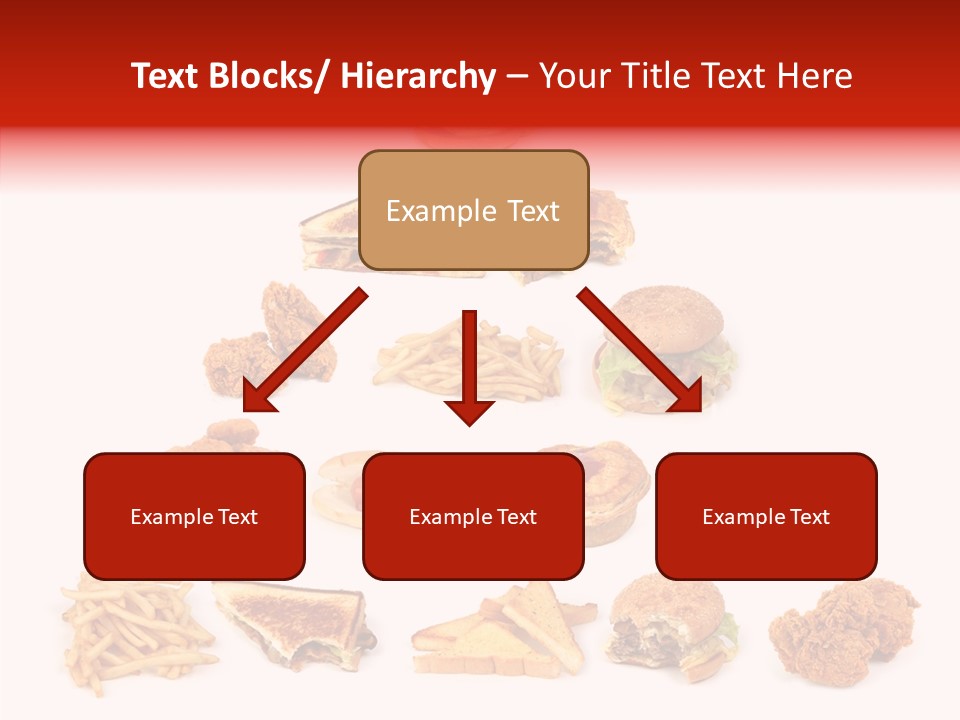 Object Food Nuggets PowerPoint Template