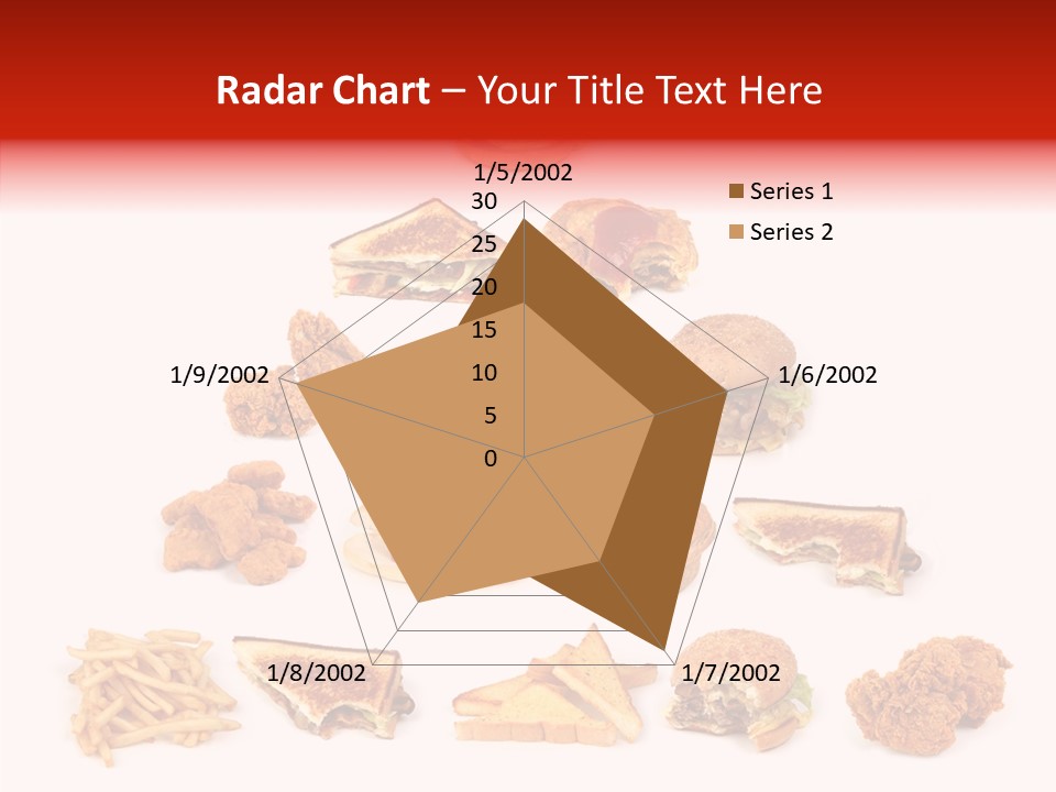 Object Food Nuggets PowerPoint Template