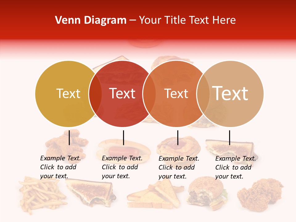 Object Food Nuggets PowerPoint Template