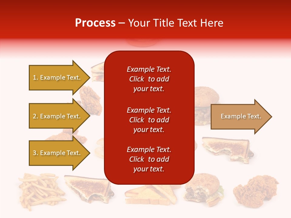 Object Food Nuggets PowerPoint Template