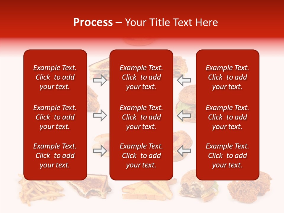 Object Food Nuggets PowerPoint Template