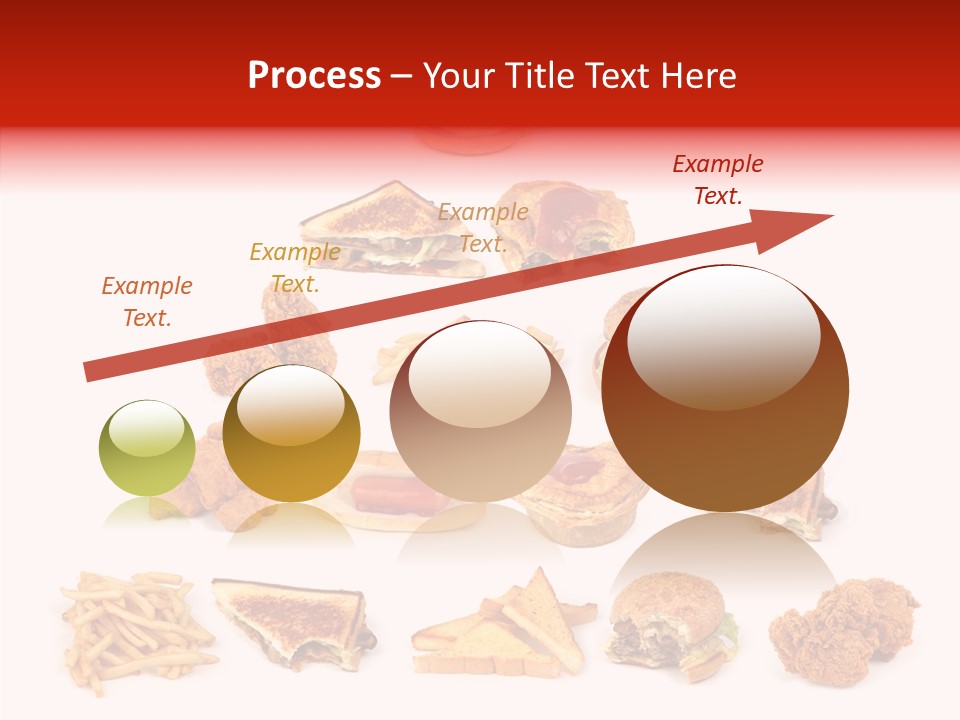 Object Food Nuggets PowerPoint Template