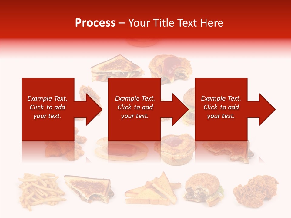 Object Food Nuggets PowerPoint Template