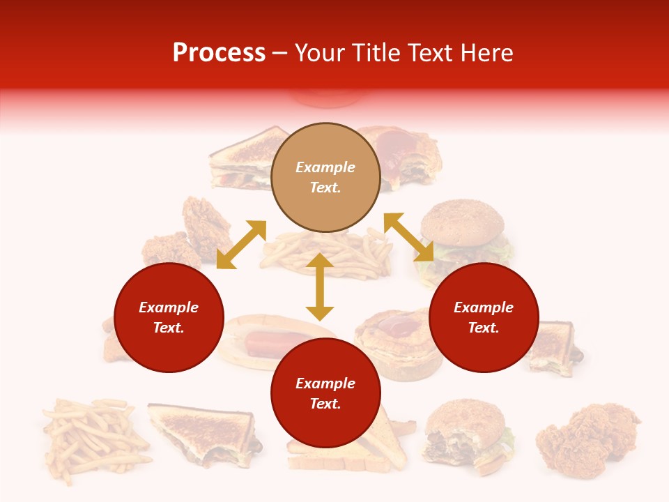Object Food Nuggets PowerPoint Template