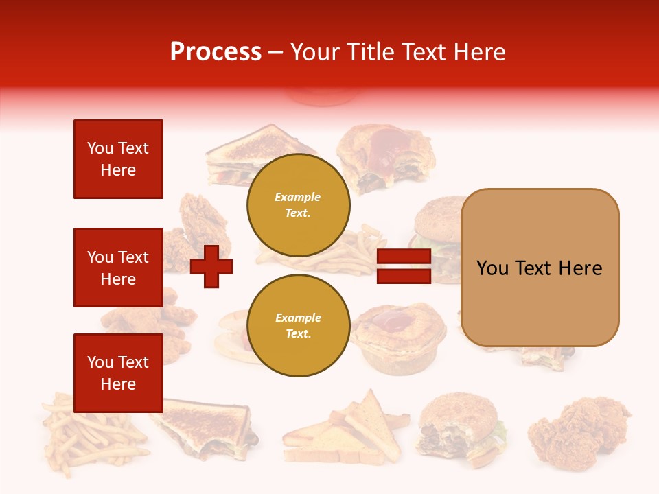 Object Food Nuggets PowerPoint Template