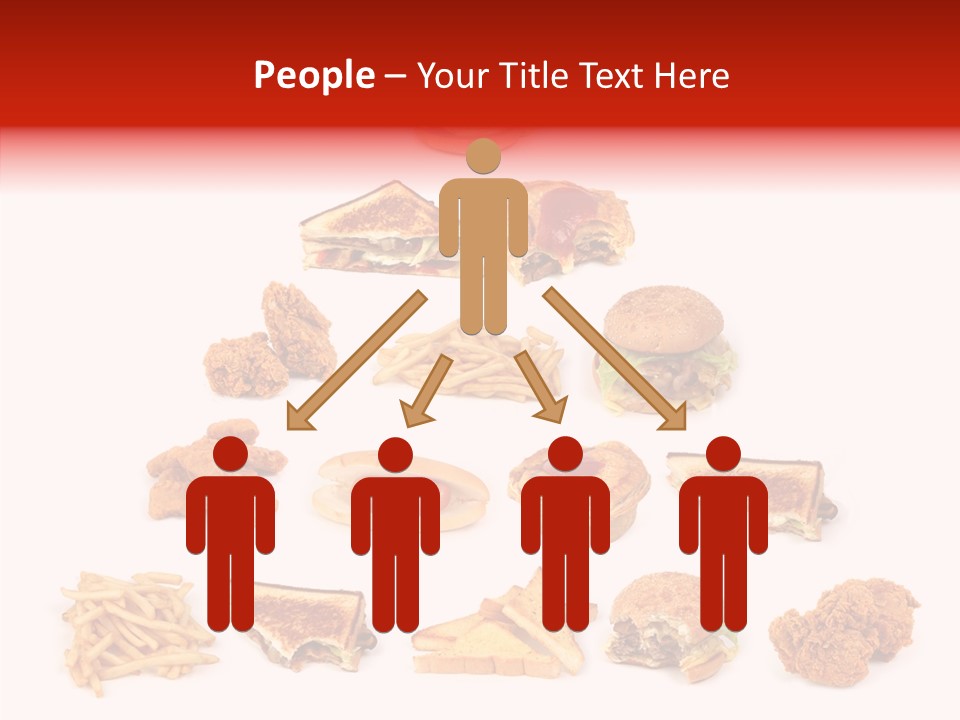 Object Food Nuggets PowerPoint Template